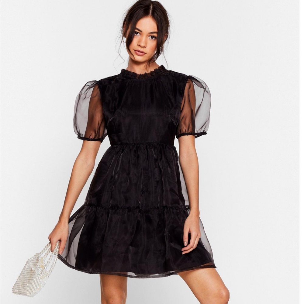 Nasty Gal Organza Dress